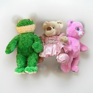 Build A Bear Lot Workshop Frog Princess Bear Fairy Bear Stuffed Plush 19" BABW